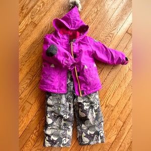 Deux par Deux snow suit , 36 months. Very cute and warm